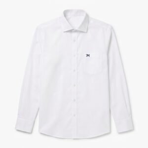 White polo full 7M Signature Oxford
